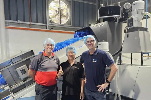 Australian Producer Increases Recycling Capacity with Second POLYSTAR Pelletizer